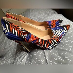 Multi-Color High Heels- Size 38.5 (US 8)